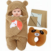 BRANDONN Newborn Baby Gift Set Combo Pack of Bedding Set for Boys and Girl Pack of 3 Pcs.