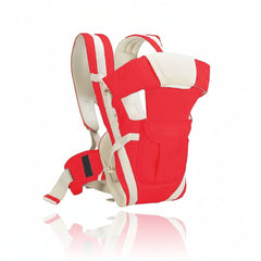 BRANDONN 5-in-1 Front Baby Carrier with Waist Belt (Wine)