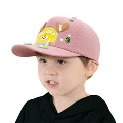 BRANDONN Cartoon Print Kids Cap for Boys & Girls (6–14 Years)