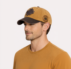 BRANDONN Unisex Casual Cotton Sports Cap with Breathable Design & Sun Protection