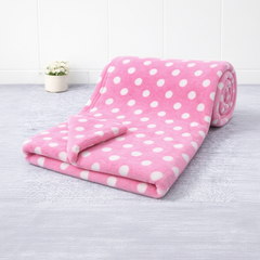 BRANDONN Newborn Baby Swaddle Blanket Gift Pack – Polka Print, Pack of 3 & Pack of 2 (0–12 Months)