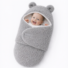 BRANDONN Hooded Baby Blanket & Bath Towel for Newborns (0–9 Months)