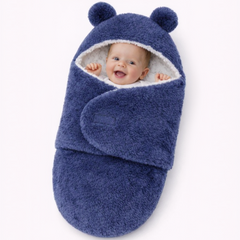 BRANDONN Hooded Baby Blanket & Bath Towel for Newborns (0–9 Months)