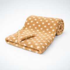 BRANDONN Newborn Baby Swaddle Blanket Gift Pack – Polka Print, 100 x 75 cm (0–12 Months)