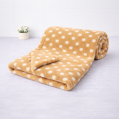 BRANDONN Newborn Baby Swaddle Blanket Gift Pack – Polka Print, 100 x 75 cm (0–12 Months)