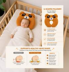 BRANDONN Baby U-Shaped Neck Support & Feeding Pillow