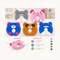 BRANDONN Baby U-Shaped Neck Support & Feeding Pillow