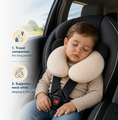 BRANDONN Baby U-Shaped Neck Support & Feeding Pillow