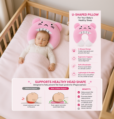 BRANDONN Baby U-Shaped Neck Support & Feeding Pillow