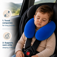 BRANDONN Baby U-Shaped Neck Support & Feeding Pillow