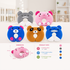 BRANDONN Baby U-Shaped Neck Support & Feeding Pillow