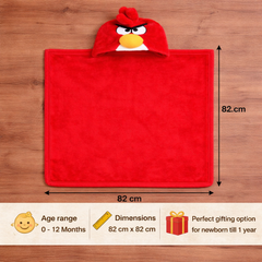 BRANDONN UltraSoft Hooded Baby Bath Towel