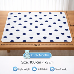 BRANDONN Newborn Baby Swaddle Blanket Gift Pack – Star Print Crib Wrapper (0–12 Months, 1 Pc)