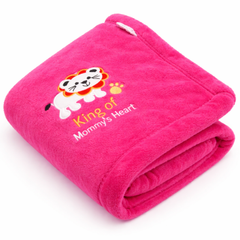 BRANDONN Baby Blanket Gift Set – Lion Crib Swaddle (0–12 Months, Pack of 1)