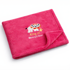 BRANDONN Newborn Baby Blanket & Swaddle Wrapper Gift Pack – Lion Design (0–12 Months, 1 Pc)