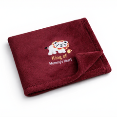 BRANDONN Newborn Baby Blanket & Swaddle Wrapper Gift Pack – Lion Design (0–12 Months, 1 Pc)