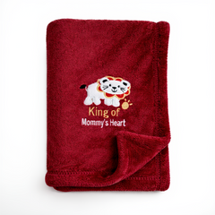 BRANDONN Newborn Baby Blanket & Swaddle Wrapper Gift Pack – Lion Design (0–12 Months, 1 Pc)