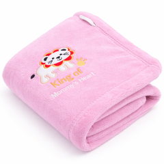 BRANDONN Baby Blanket Gift Set – Lion Crib Swaddle (0–12 Months, Pack of 1)