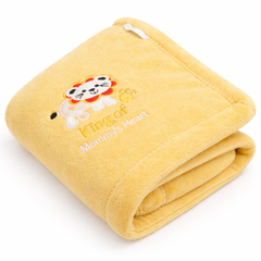 BRANDONN Baby Blanket Gift Set – Lion Crib Swaddle (0–12 Months, Pack of 1)