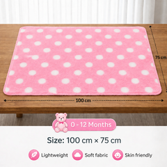 BRANDONN Newborn Baby Swaddle Blanket Gift Pack – Star Print Crib Wrapper (0–12 Months, 1 Pc)