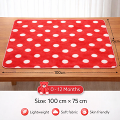 BRANDONN Newborn Baby Swaddle Blanket Gift Pack – Star Print Crib Wrapper (0–12 Months, 1 Pc)