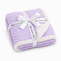 BRANDONN Newborn Baby Swaddle Blanket Gift Pack – Zigzag Design, 0–12 Months, 1 Pc