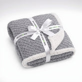 BRANDONN Newborn Baby Swaddle Blanket Gift Pack – Zigzag Design, 0–12 Months, 1 Pc