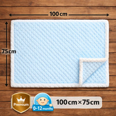 BRANDONN Newborn Baby Swaddle Blanket Gift Pack – Zigzag Design, 0–12 Months, 1 Pc