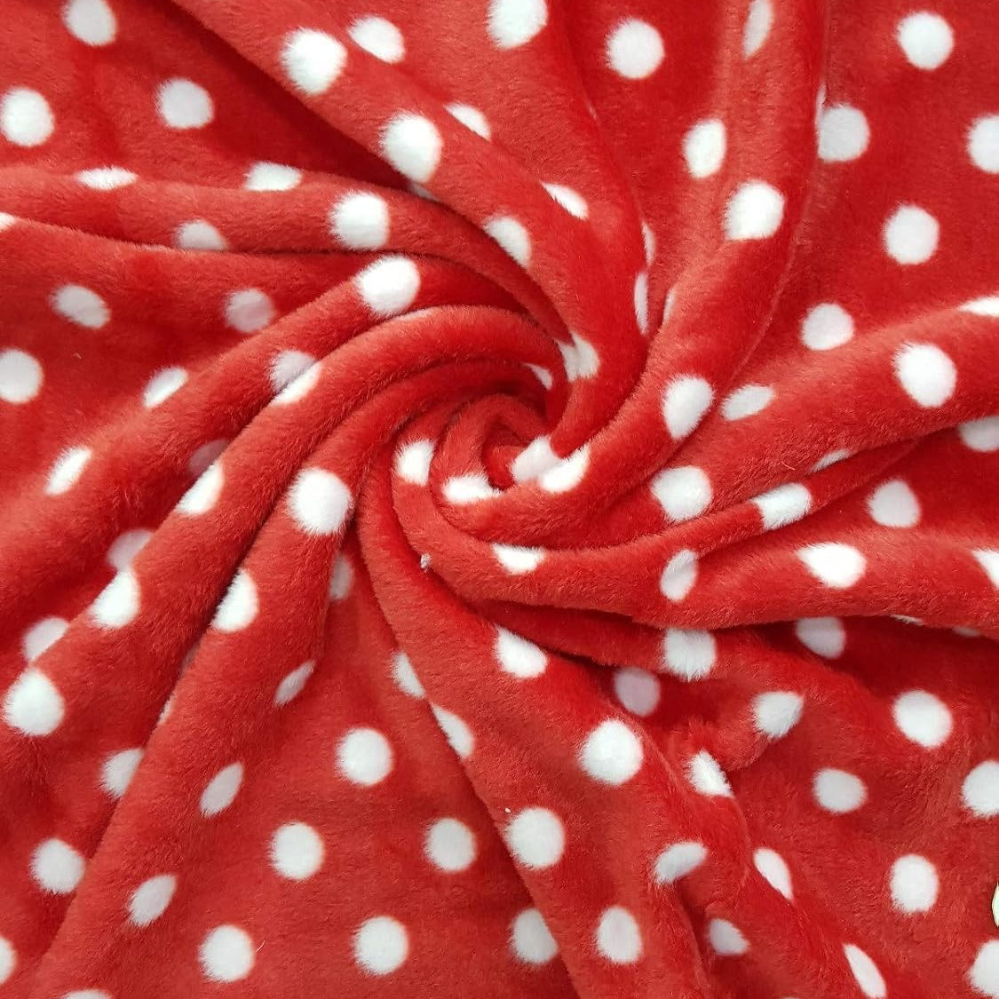 BRANDONN Newborn Ultrasoft Double Layered Polka Printed Wrapper Cum Baby Blanket for Babies