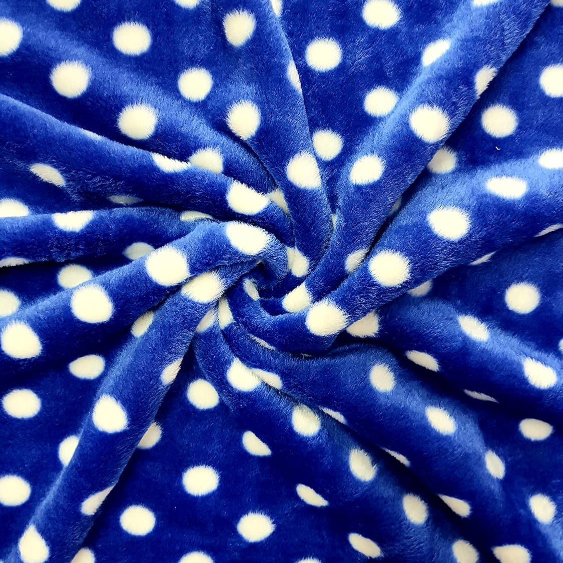 BRANDONN Newborn Ultrasoft Double Layered Polka Printed Wrapper Cum Baby Blanket for Babies
