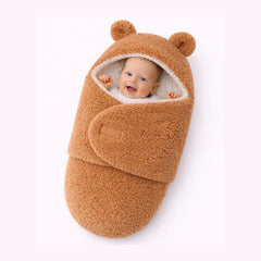 BRANDONN Hooded Baby Blanket & Bath Towel for Newborns (0–9 Months)