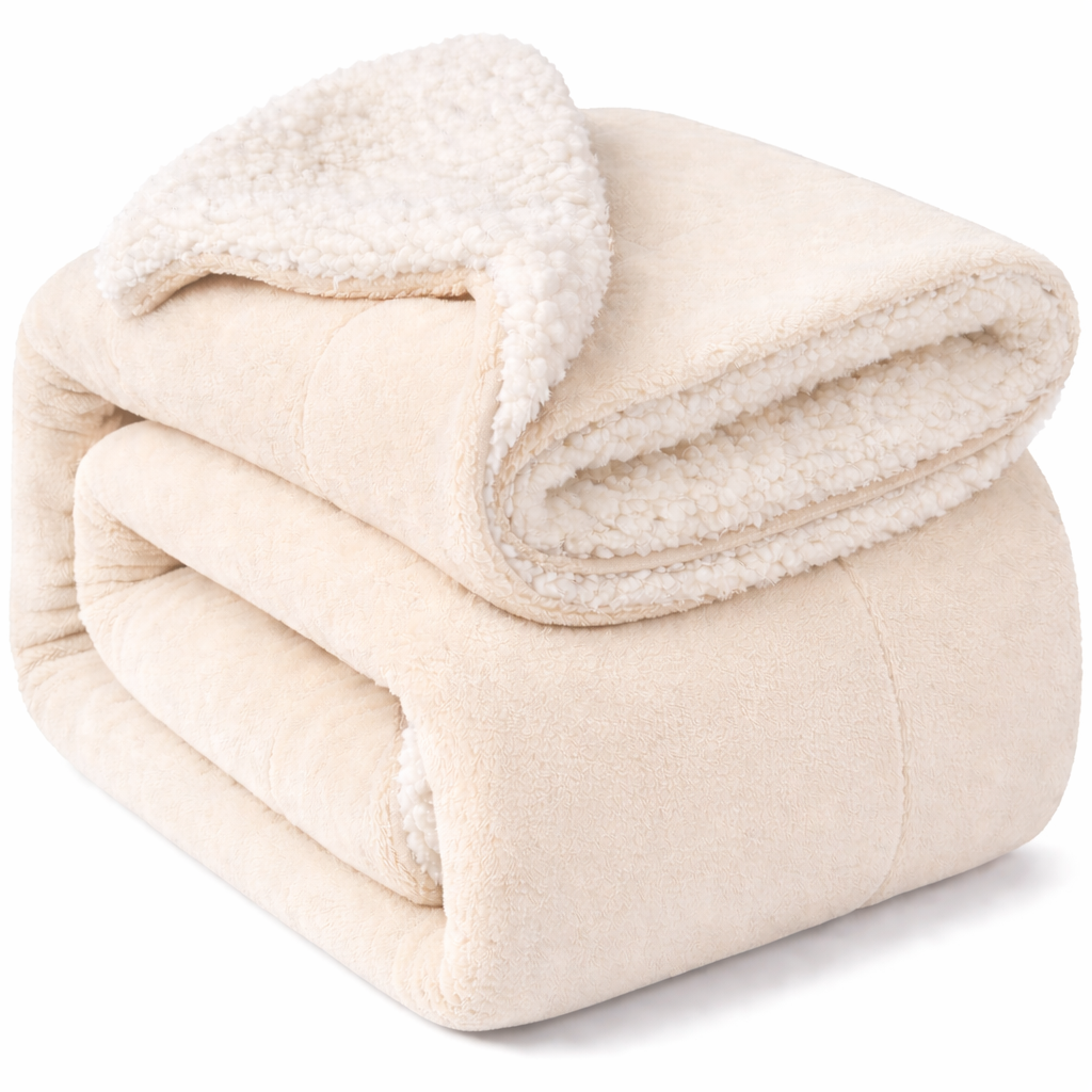BRANDONN Newborn Baby Blanket Gift Pack – Fluffy Crib Swaddle Wrapper, 1 Pc (1 Month–5 Years)