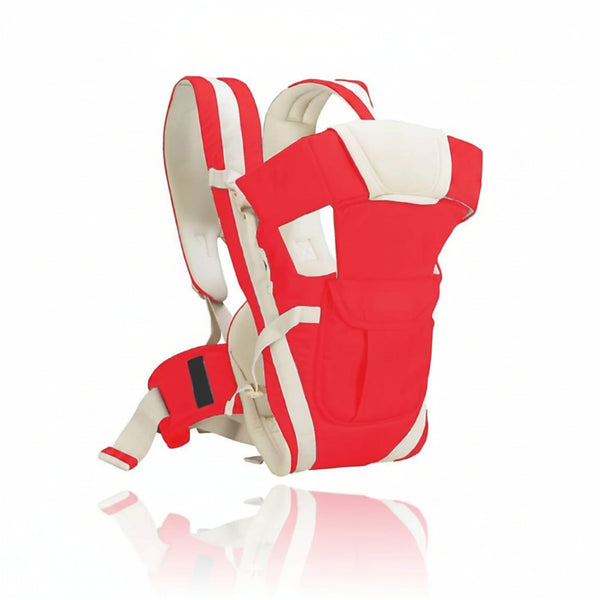 BRANDONN 5-in-1 Front Baby Carrier with Waist Belt (Wine)