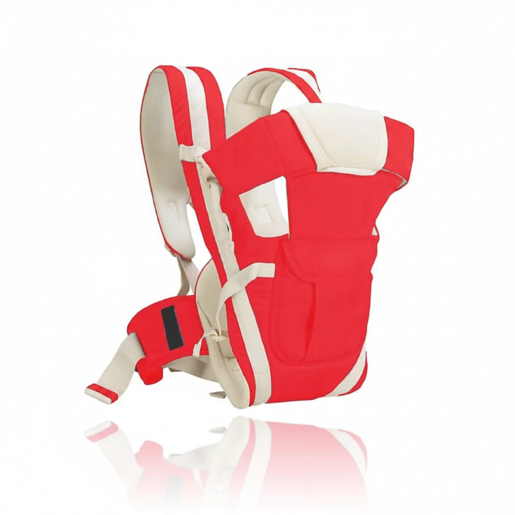 BRANDONN 5-in-1 Front Baby Carrier with Waist Belt (Wine)