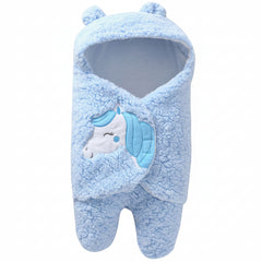 First Kick Baby Blanket Newborn Gift Pack of Swaddle Wrapper, 0-9 Months, Length 68 cm x Width 68 cm