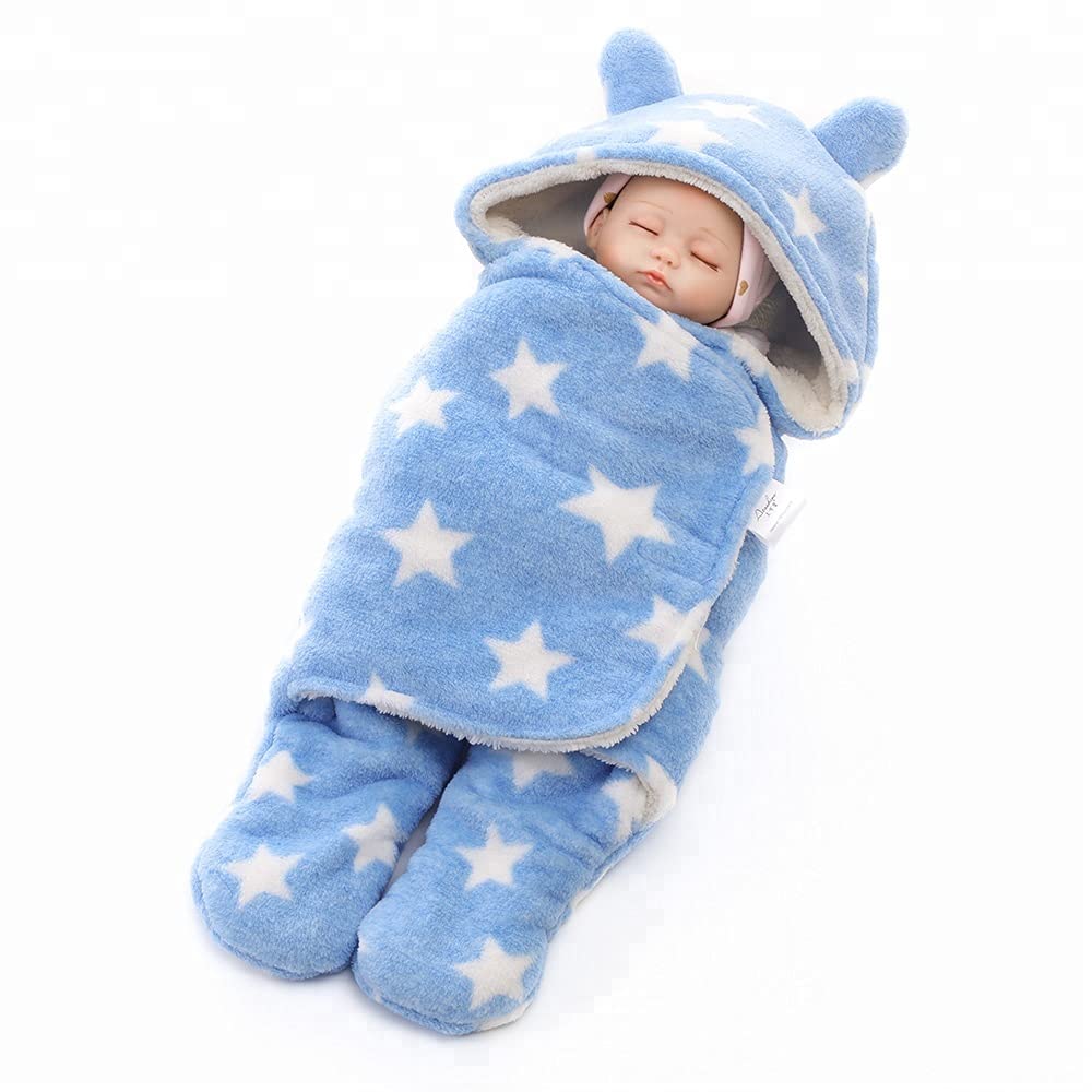 BRANDONN Combo Of New Born Baby Blanket, Pillow, Bibs, Bottle Cover, Cap, Mitten And Socks For Baby Boys And Baby Girls(Starts0-12 Months) Pack Of 10 Units,Assorted