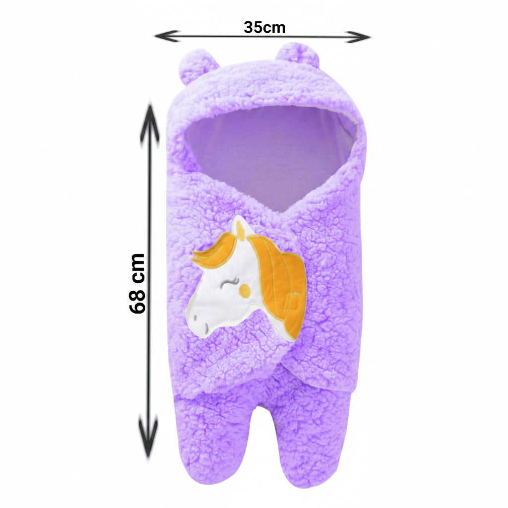 First Kick Baby Blanket Newborn Gift Pack of Swaddle Wrapper, 0-9 Months, Length 68 cm x Width 68 cm