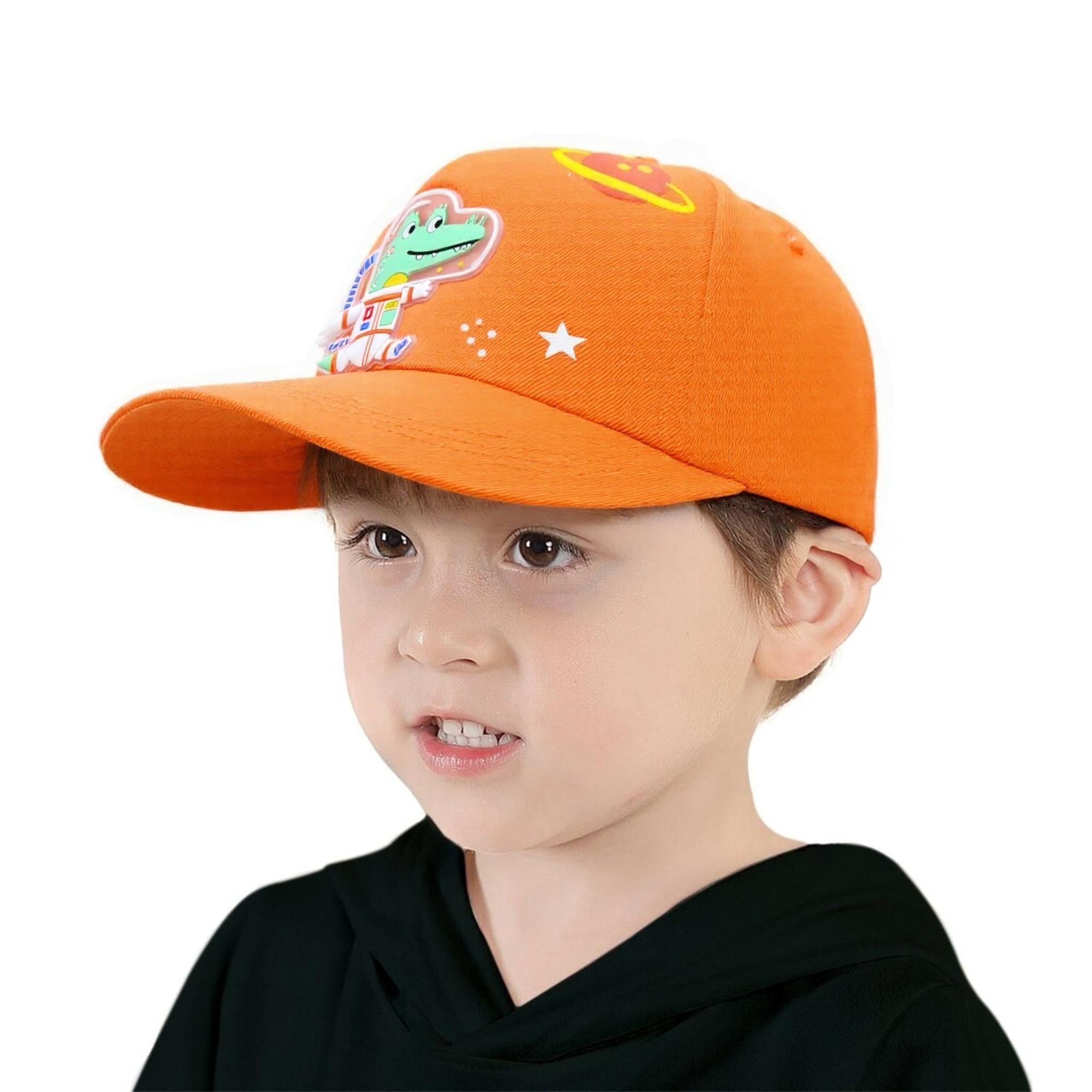 BRANDONN Cartoon Print Kids Cap for Boys & Girls (6–14 Years)