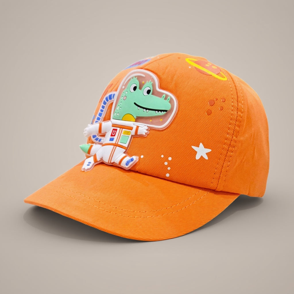 BRANDONN Cartoon Print Kids Cap for Boys & Girls (6–14 Years)