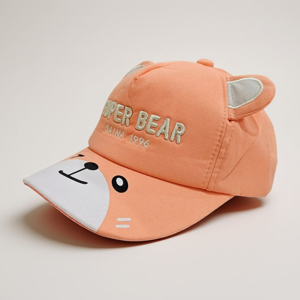 BRANDONN Cartoon Print Kids Cap for Boys & Girls (6–14 Years)