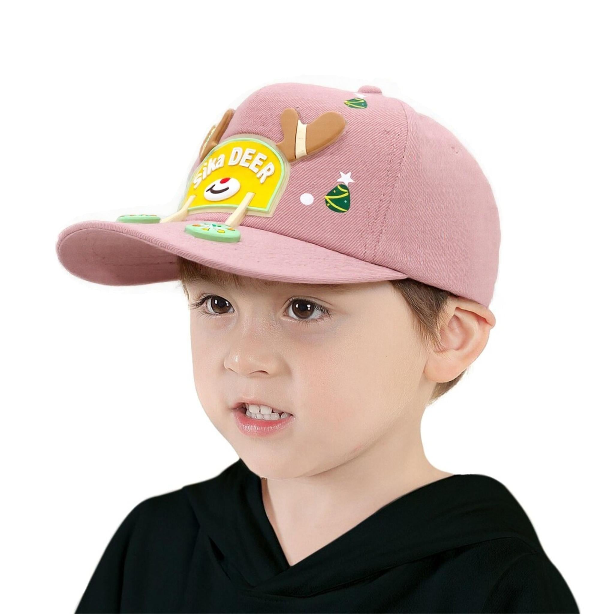 BRANDONN Cartoon Print Kids Cap for Boys & Girls (6–14 Years)