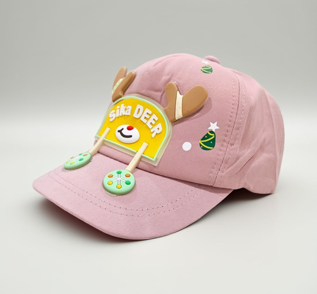 BRANDONN Cartoon Print Kids Cap for Boys & Girls (6–14 Years)