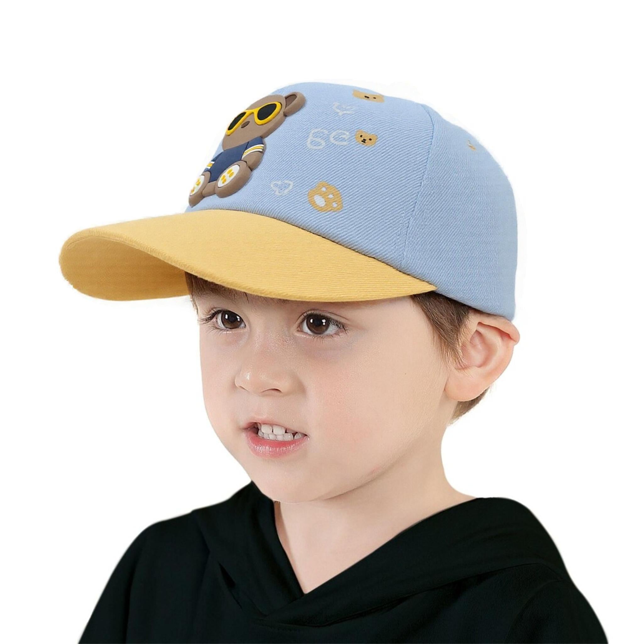 BRANDONN Cartoon Print Kids Cap for Boys & Girls (6–14 Years)