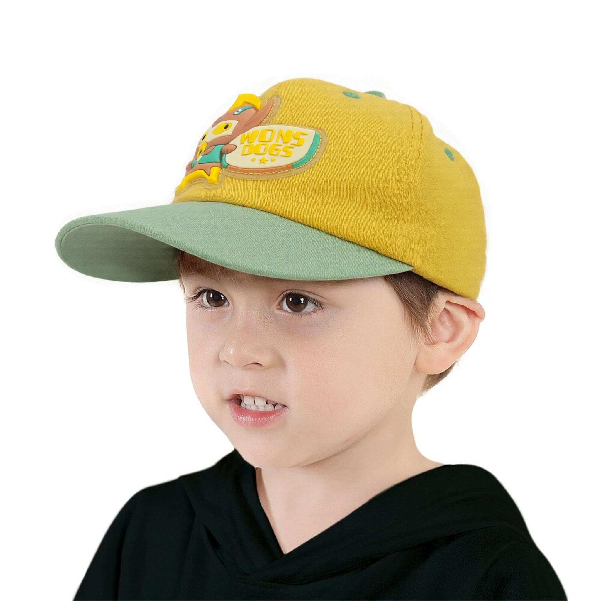 BRANDONN Cartoon Print Kids Cap for Boys & Girls (6–14 Years)