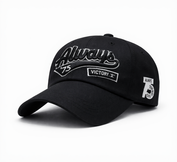 BRANDONN Unisex Casual Cotton Sports Cap with Breathable Design & Sun Protection