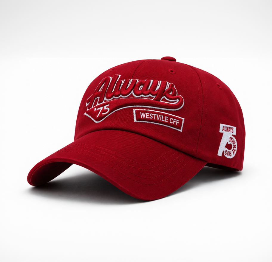 BRANDONN Unisex Casual Cotton Sports Cap with Breathable Design & Sun Protection