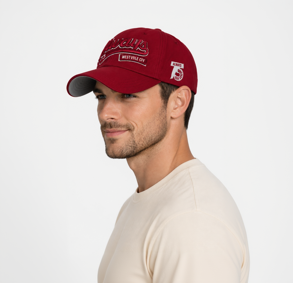 BRANDONN Unisex Casual Cotton Sports Cap with Breathable Design & Sun Protection