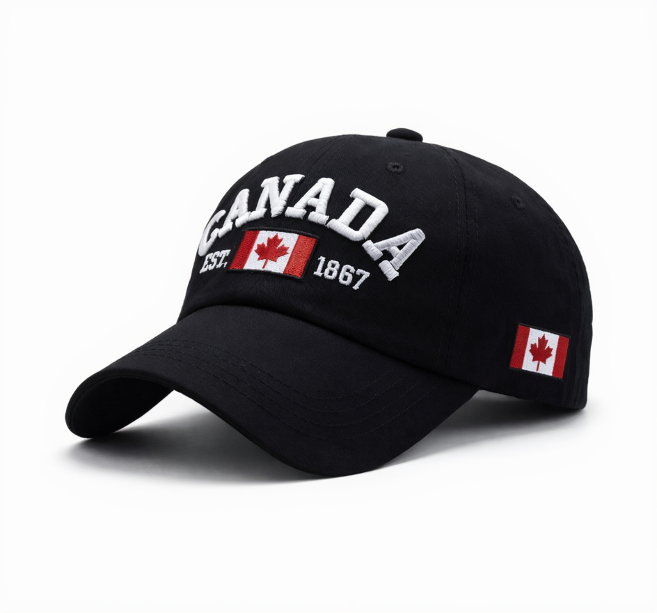 BRANDONN Unisex Casual Cotton Sports Cap with Breathable Design & Sun Protection