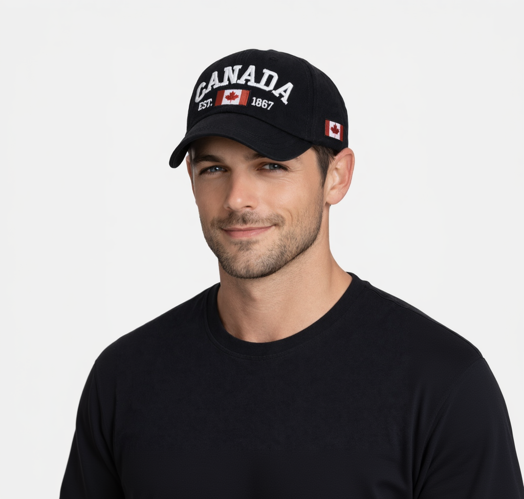 BRANDONN Unisex Casual Cotton Sports Cap with Breathable Design & Sun Protection