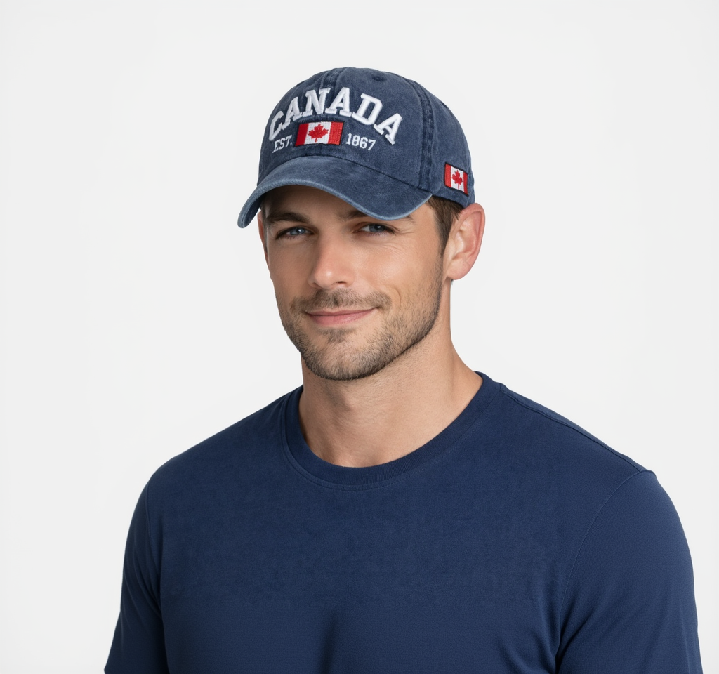 BRANDONN Unisex Casual Cotton Sports Cap with Breathable Design & Sun Protection